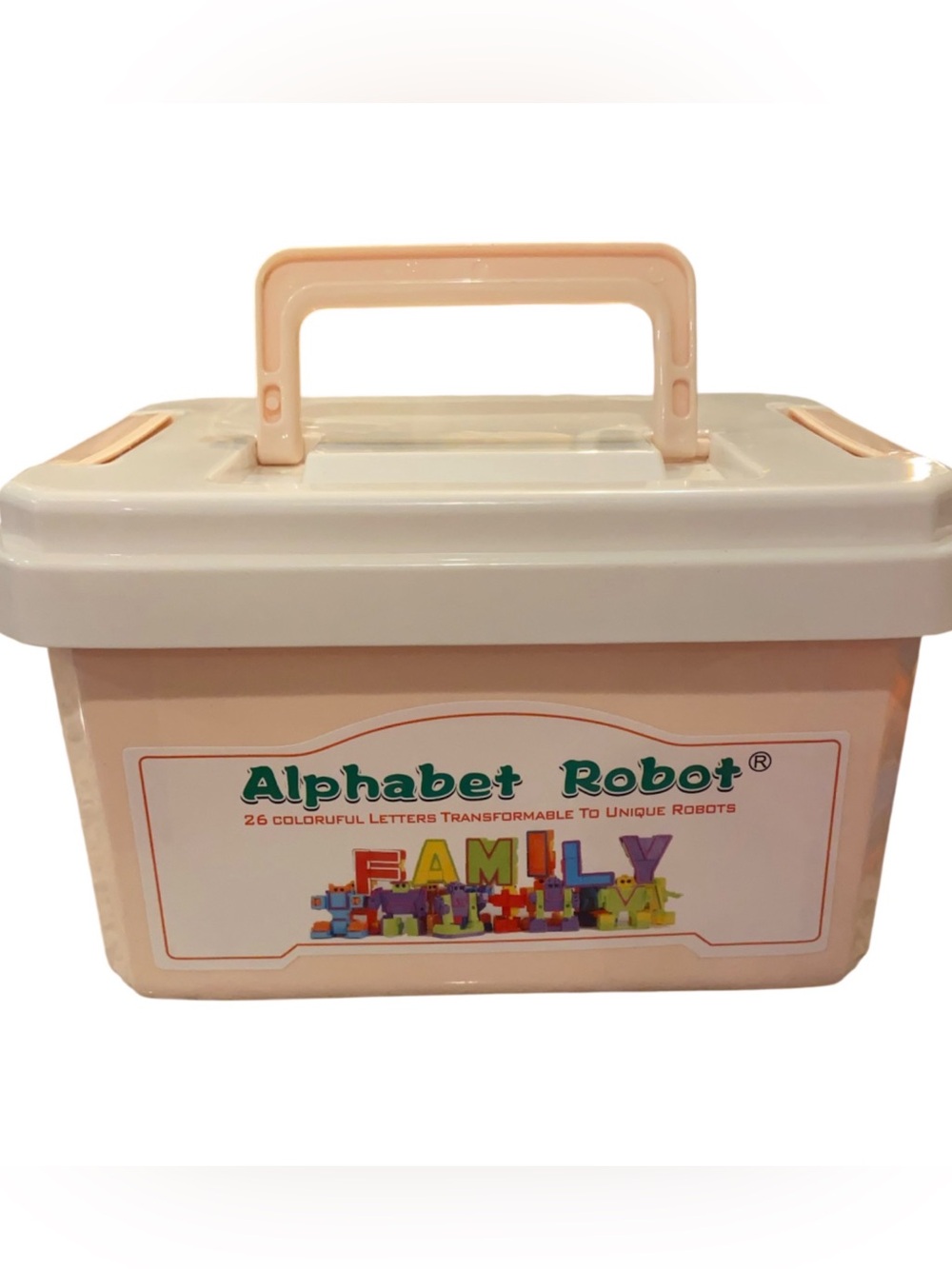 Alphabet Robot Transformers W/ Storage Box Educational Toy 26 Letters Multicolor - Picture 3 of 9